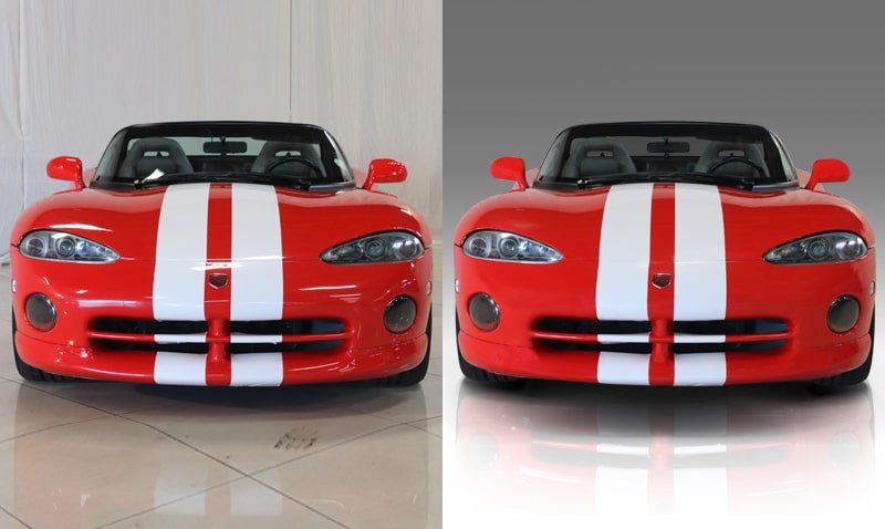 Car Photo Editing Service Before And After Image