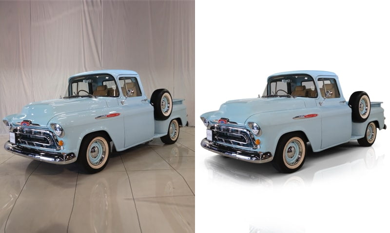 Car Photo Retouching Service Before And After Image